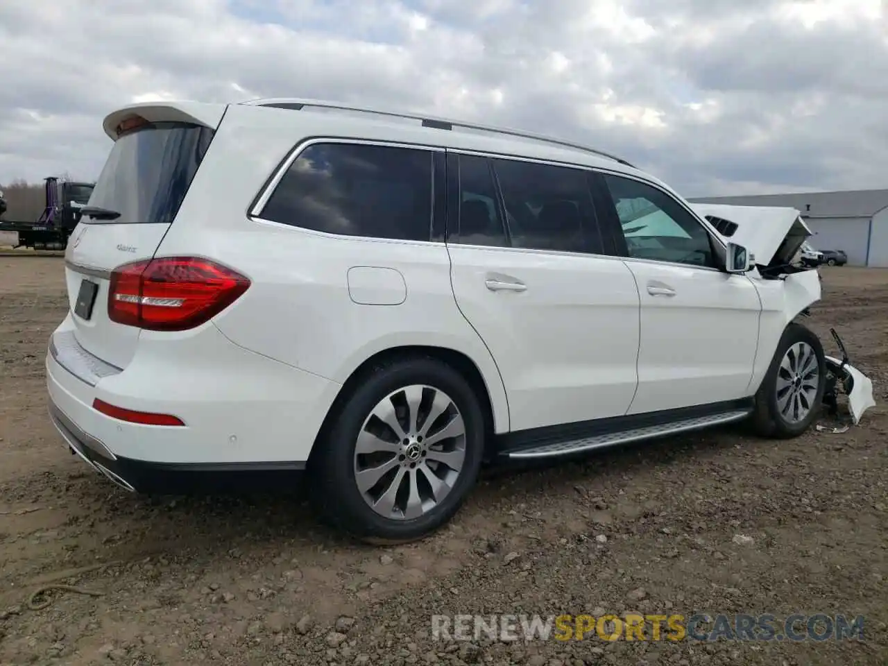 3 Photograph of a damaged car 4JGDF6EE0KB236688 MERCEDES-BENZ GLS-CLASS 2019