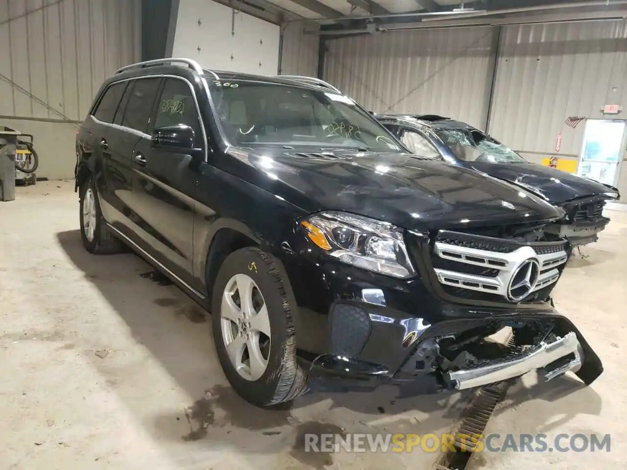 1 Photograph of a damaged car 4JGDF6EE1KB184732 MERCEDES-BENZ GLS-CLASS 2019