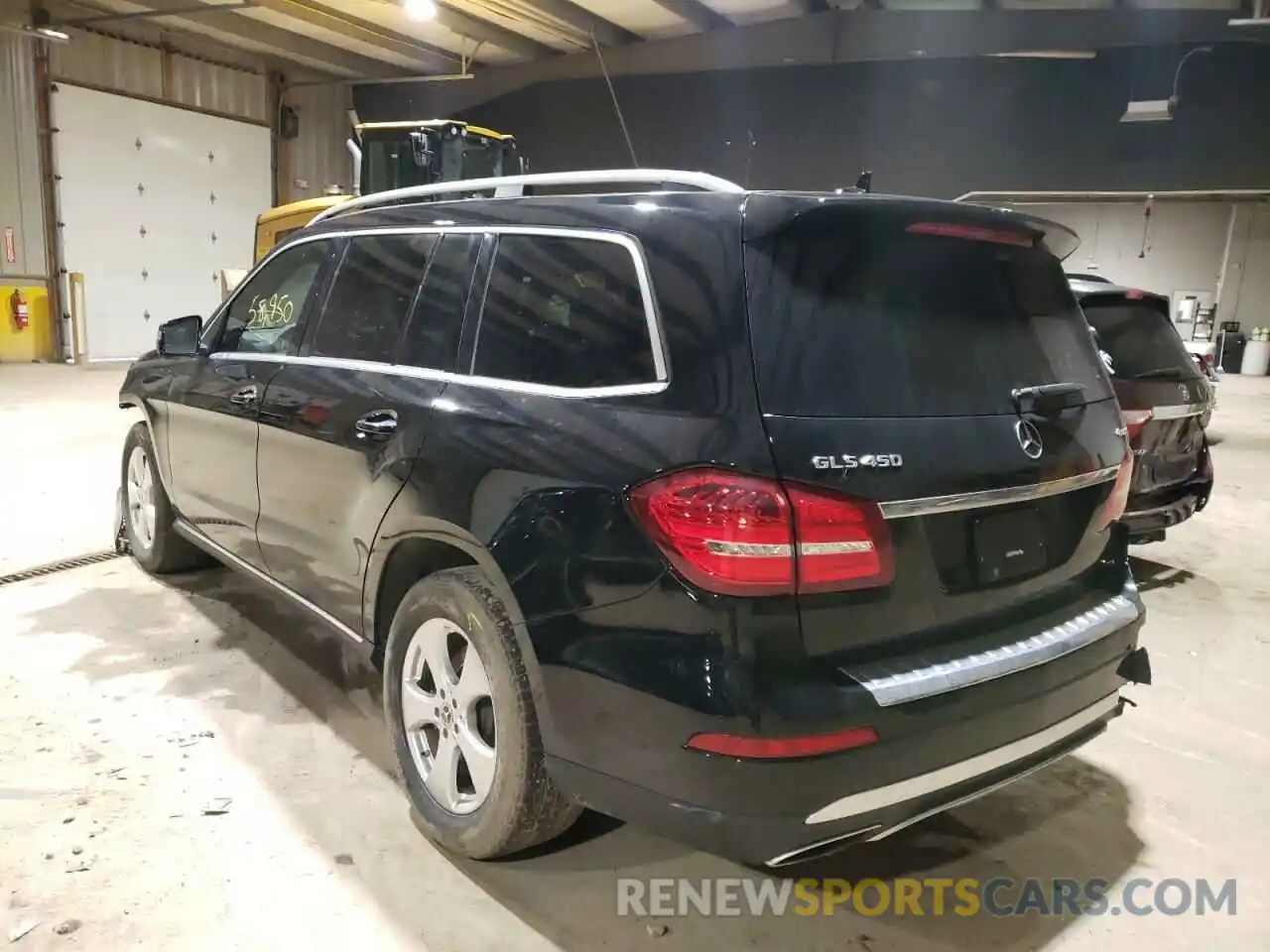 3 Photograph of a damaged car 4JGDF6EE1KB184732 MERCEDES-BENZ GLS-CLASS 2019