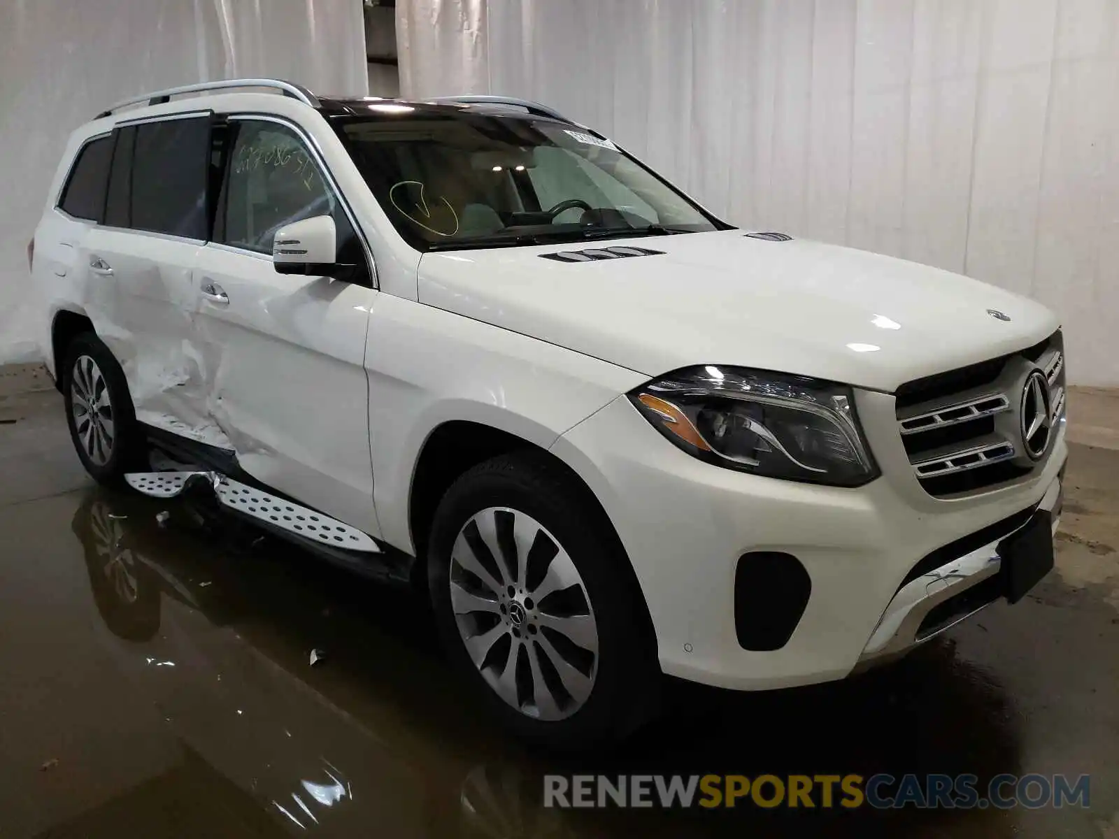 1 Photograph of a damaged car 4JGDF6EE1KB224601 MERCEDES-BENZ GLS-CLASS 2019