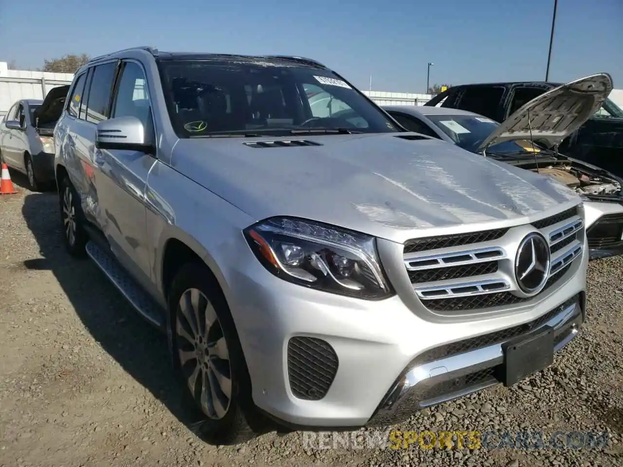 1 Photograph of a damaged car 4JGDF6EE1KB231287 MERCEDES-BENZ GLS-CLASS 2019