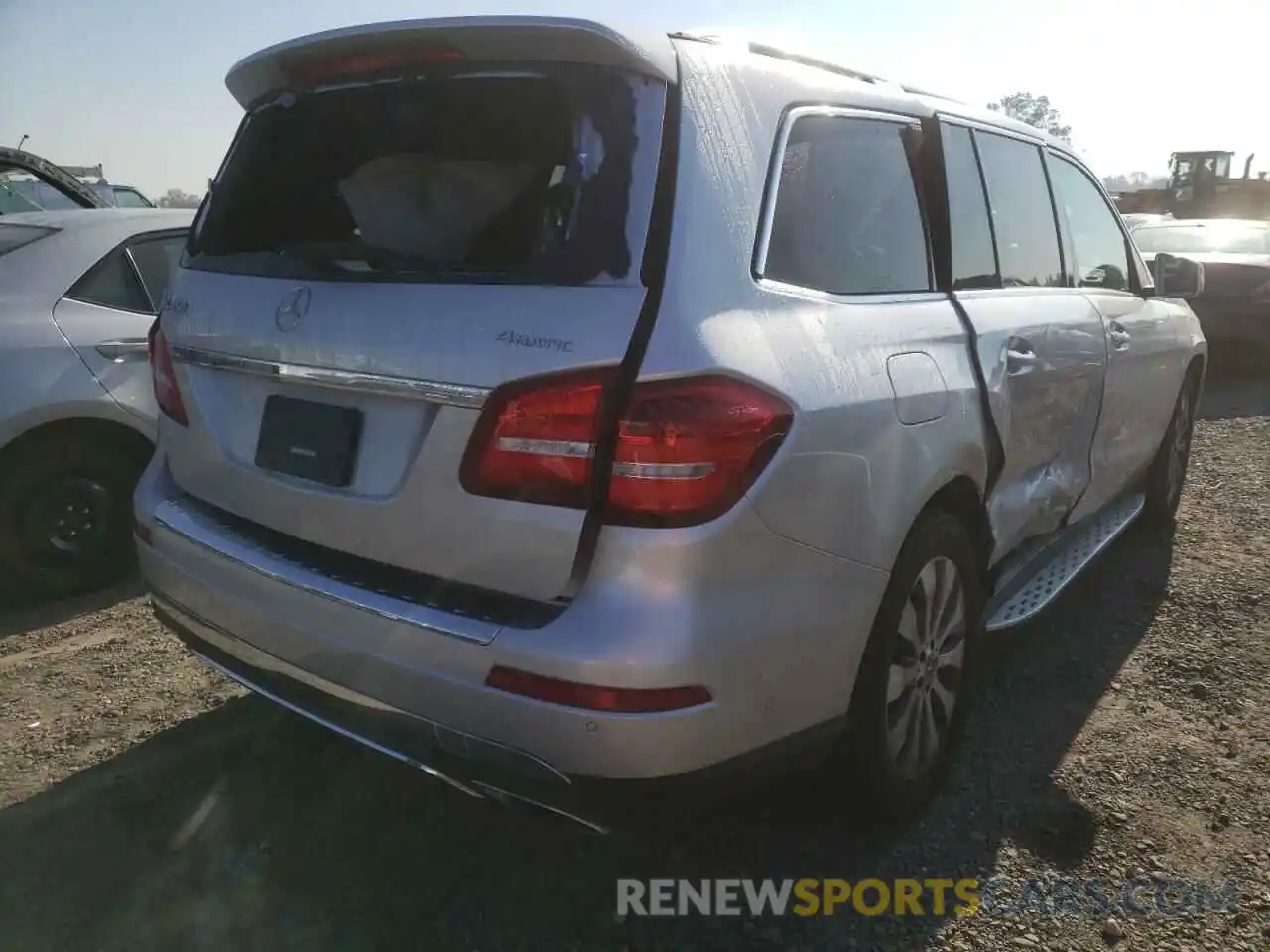 4 Photograph of a damaged car 4JGDF6EE1KB231287 MERCEDES-BENZ GLS-CLASS 2019