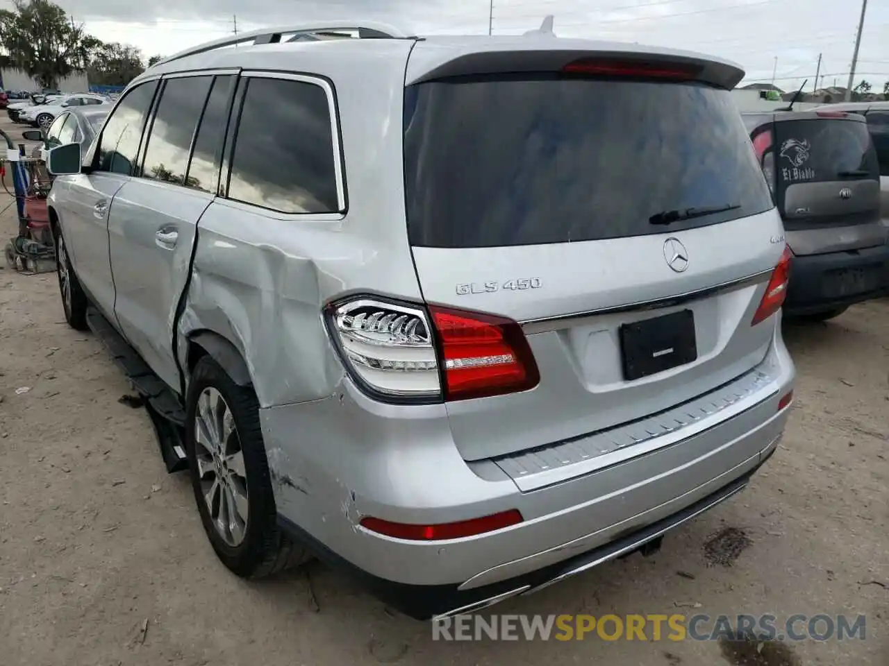 3 Photograph of a damaged car 4JGDF6EE1KB238904 MERCEDES-BENZ GLS-CLASS 2019