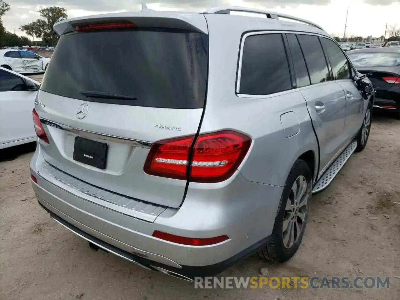 4 Photograph of a damaged car 4JGDF6EE1KB238904 MERCEDES-BENZ GLS-CLASS 2019