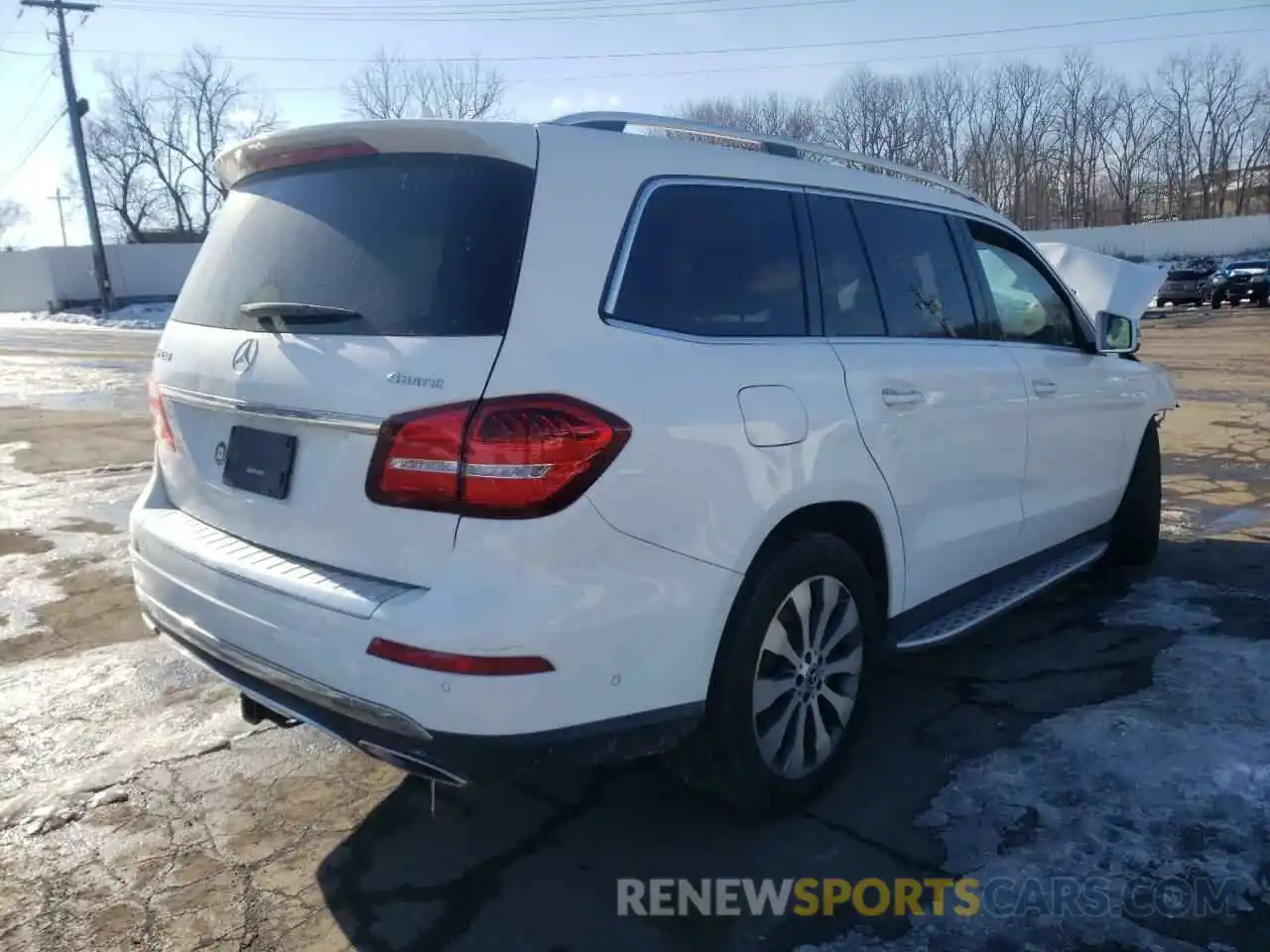 4 Photograph of a damaged car 4JGDF6EE2KB230150 MERCEDES-BENZ GLS-CLASS 2019