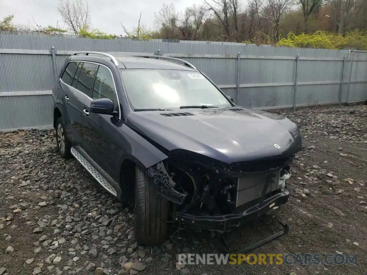 1 Photograph of a damaged car 4JGDF6EE2KB230780 MERCEDES-BENZ GLS-CLASS 2019