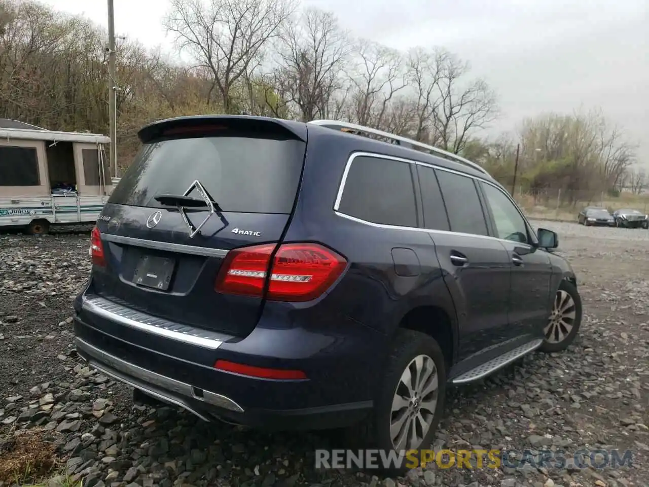 4 Photograph of a damaged car 4JGDF6EE2KB230780 MERCEDES-BENZ GLS-CLASS 2019