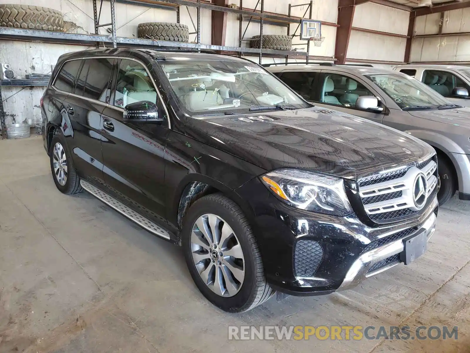 1 Photograph of a damaged car 4JGDF6EE3KB187728 MERCEDES-BENZ GLS-CLASS 2019