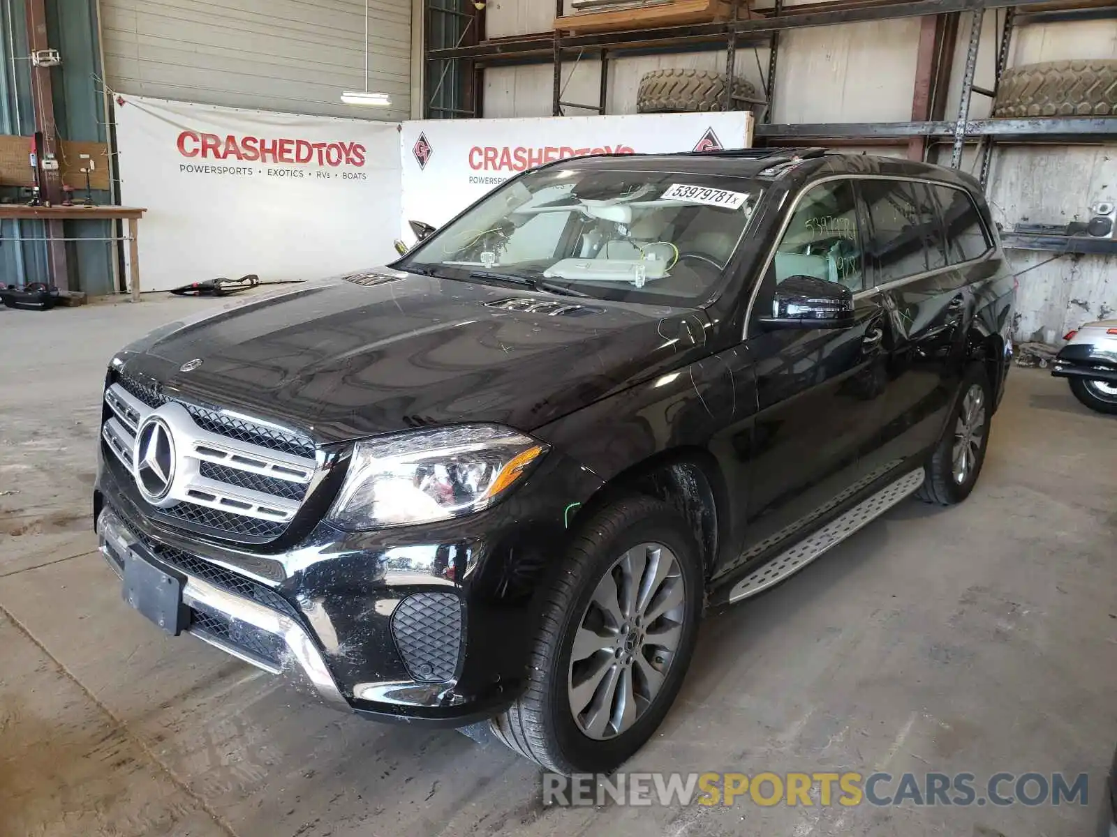 2 Photograph of a damaged car 4JGDF6EE3KB187728 MERCEDES-BENZ GLS-CLASS 2019