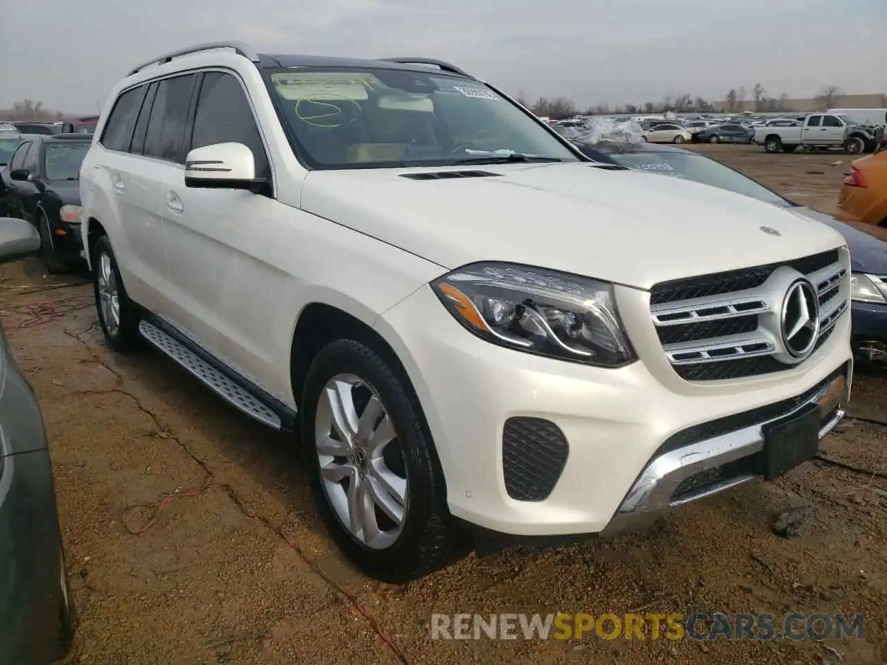 1 Photograph of a damaged car 4JGDF6EE3KB208612 MERCEDES-BENZ GLS-CLASS 2019