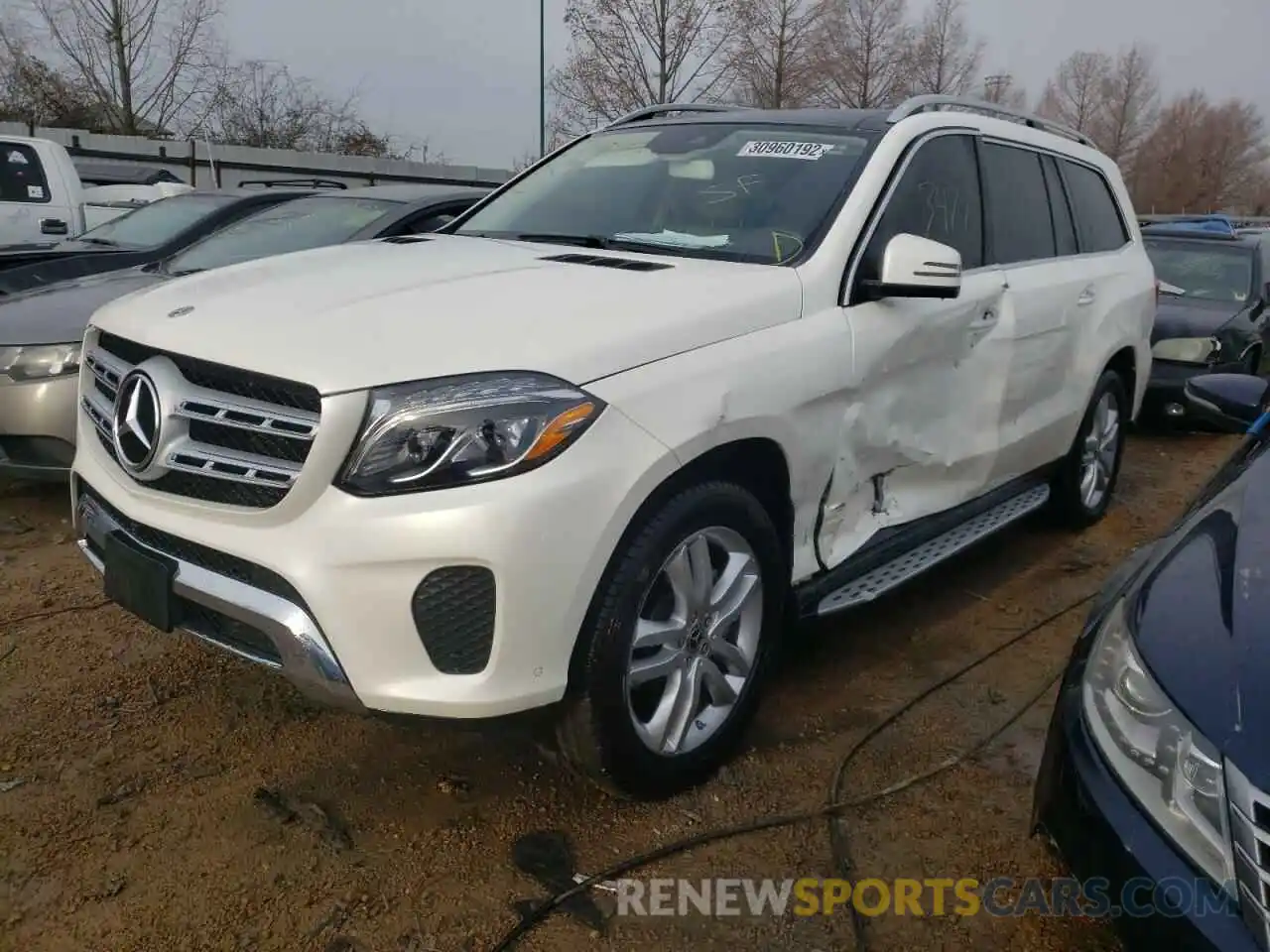 2 Photograph of a damaged car 4JGDF6EE3KB208612 MERCEDES-BENZ GLS-CLASS 2019