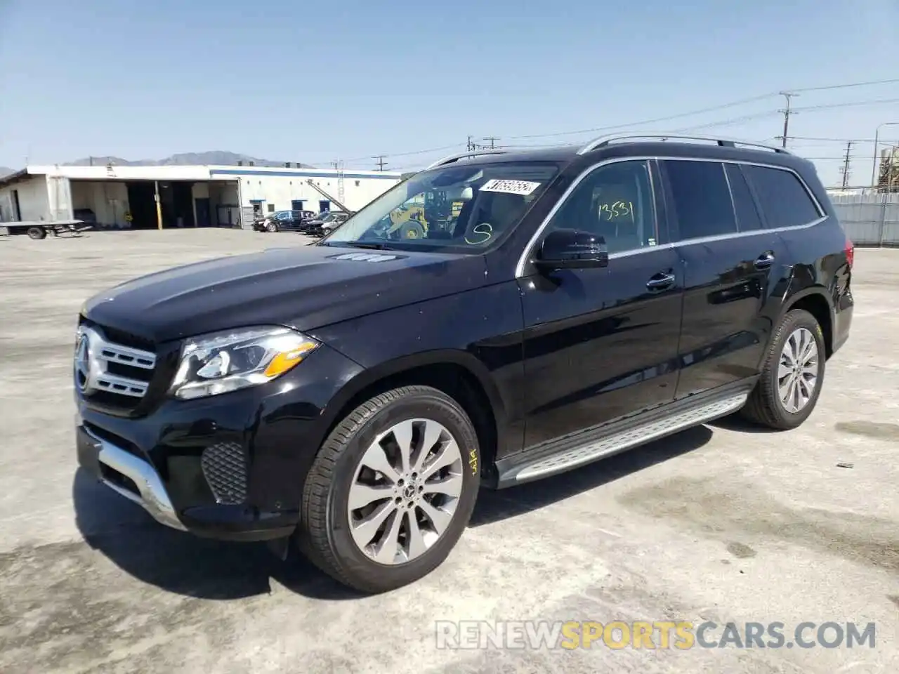 2 Photograph of a damaged car 4JGDF6EE3KB221604 MERCEDES-BENZ GLS-CLASS 2019