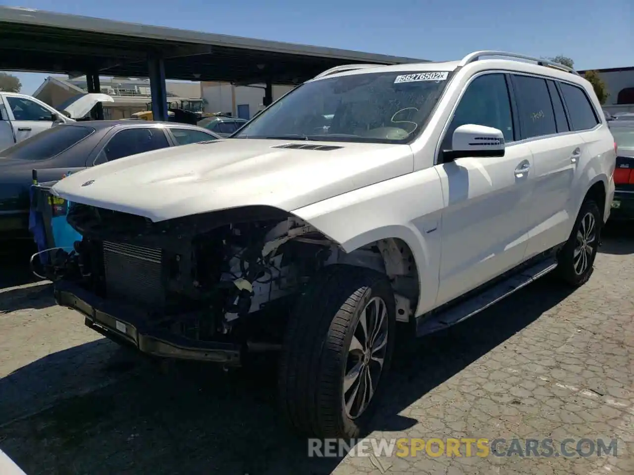 2 Photograph of a damaged car 4JGDF6EE3KB224938 MERCEDES-BENZ GLS-CLASS 2019