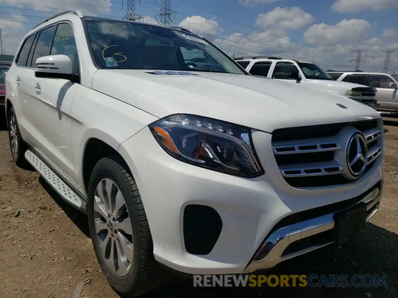 1 Photograph of a damaged car 4JGDF6EE3KB226009 MERCEDES-BENZ GLS-CLASS 2019