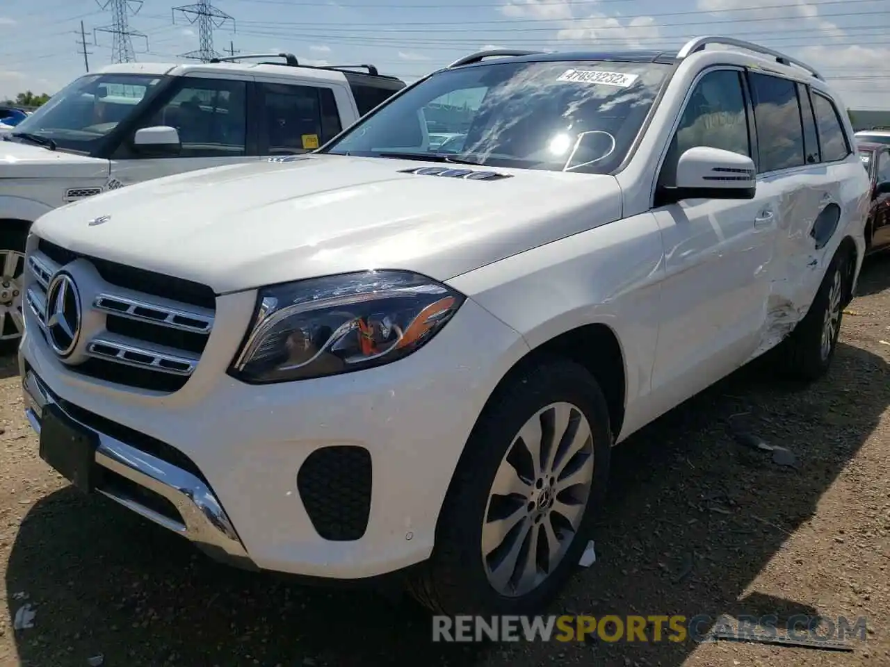 2 Photograph of a damaged car 4JGDF6EE3KB226009 MERCEDES-BENZ GLS-CLASS 2019