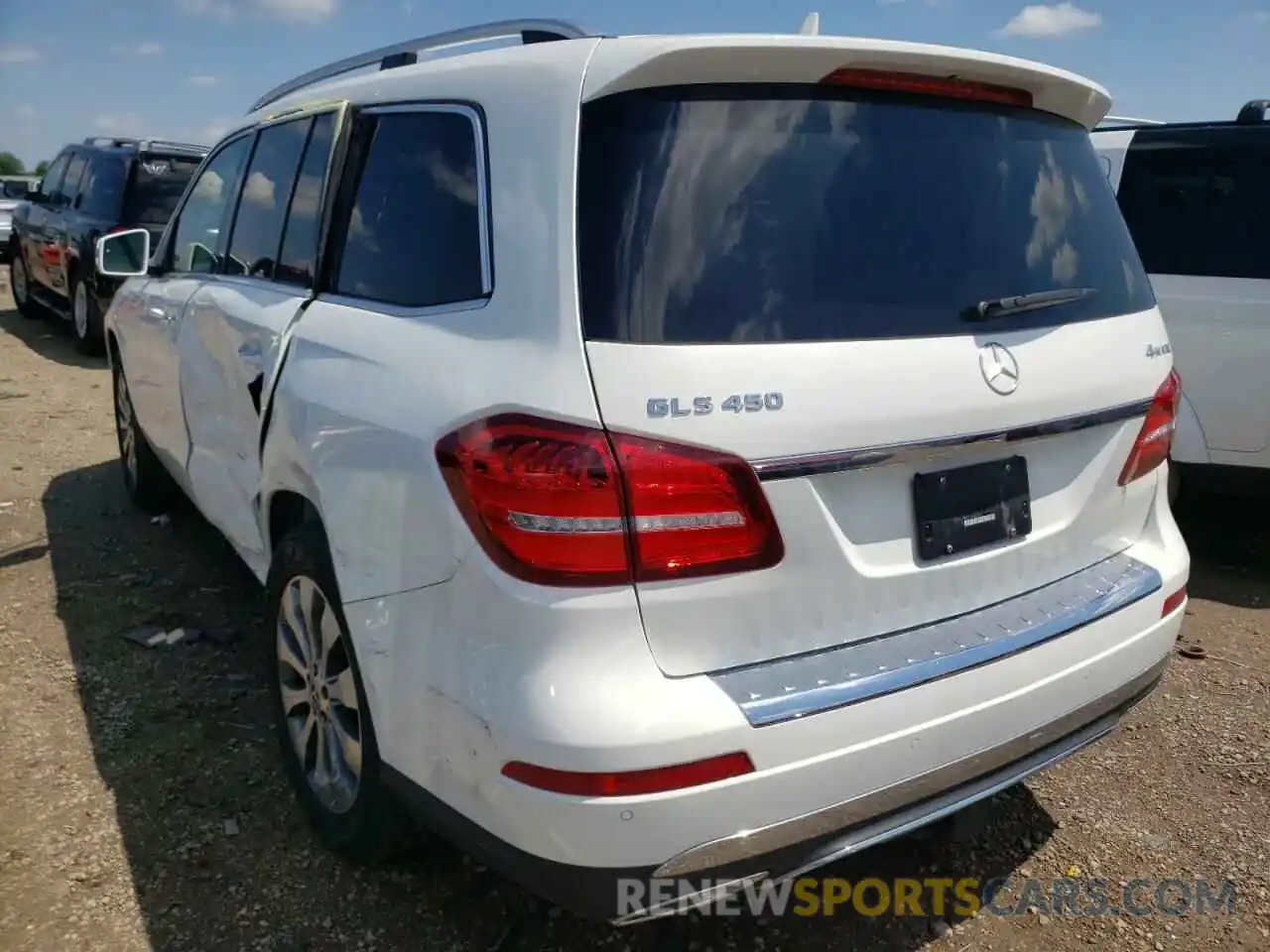 3 Фотография поврежденного автомобиля 4JGDF6EE3KB226009 MERCEDES-BENZ GLS-CLASS 2019