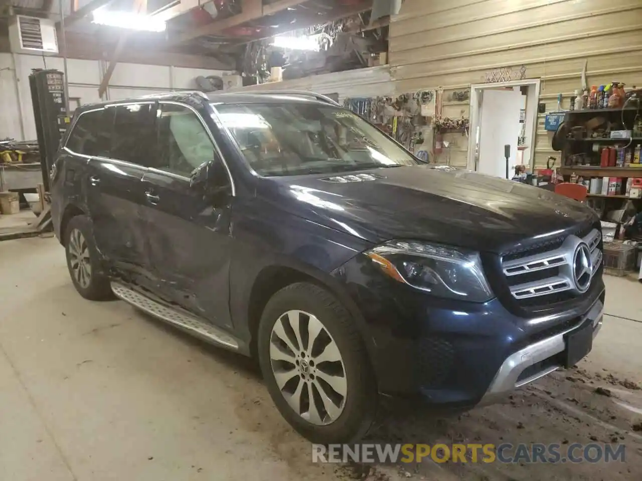 1 Photograph of a damaged car 4JGDF6EE3KB229945 MERCEDES-BENZ GLS-CLASS 2019