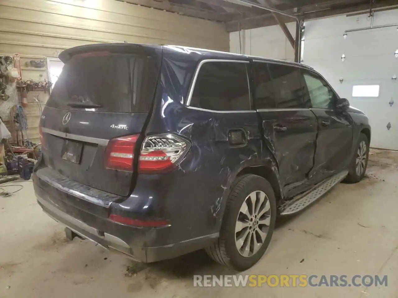 4 Photograph of a damaged car 4JGDF6EE3KB229945 MERCEDES-BENZ GLS-CLASS 2019