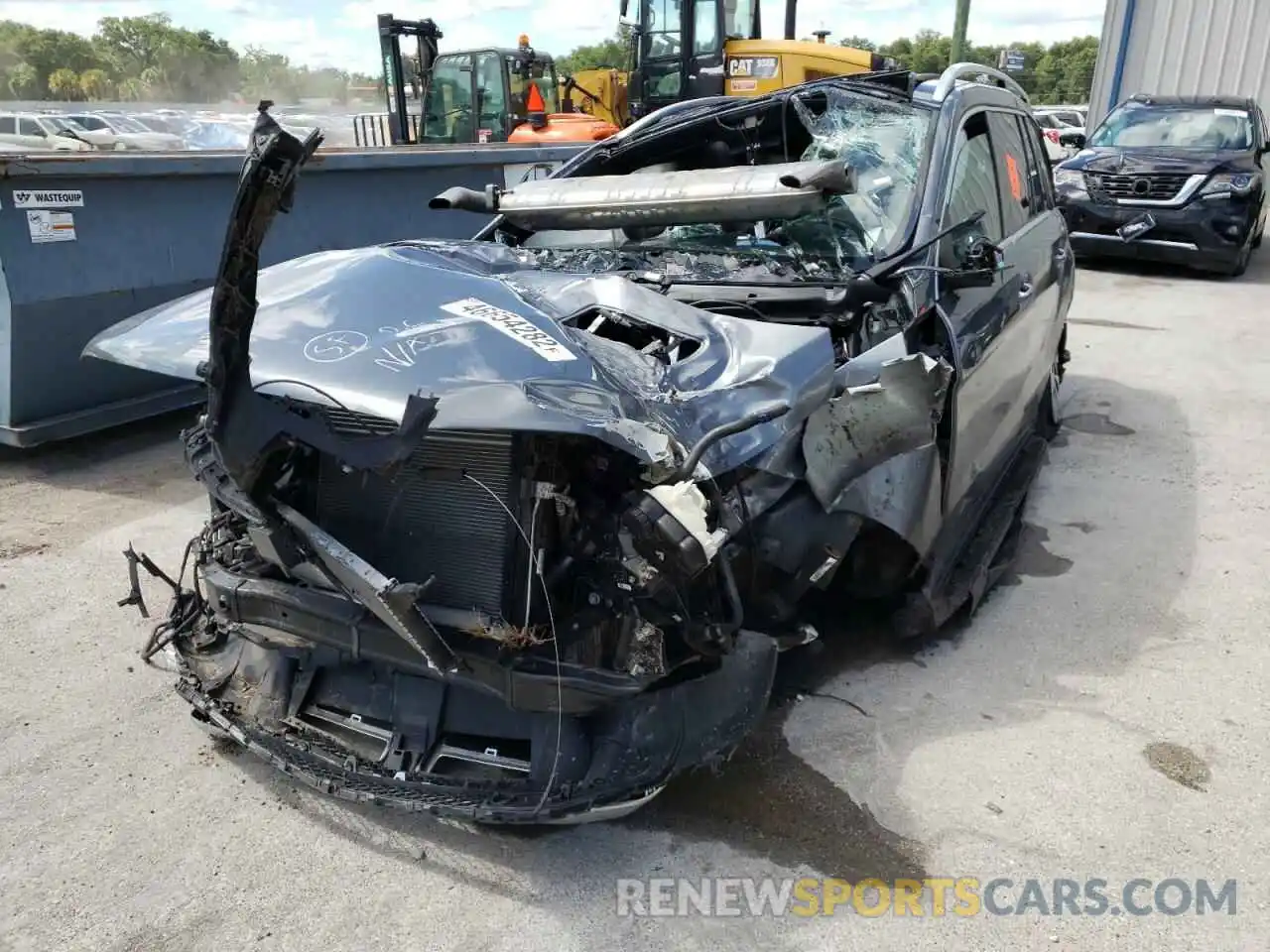 2 Photograph of a damaged car 4JGDF6EE3KB230030 MERCEDES-BENZ GLS-CLASS 2019