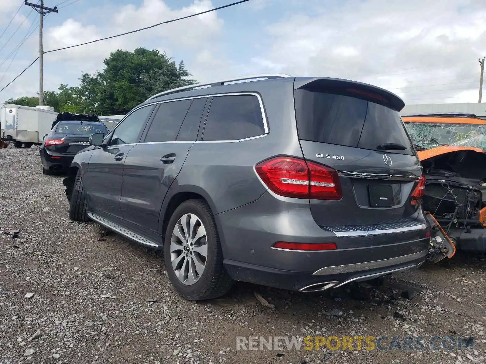 3 Фотография поврежденного автомобиля 4JGDF6EE3KB233252 MERCEDES-BENZ GLS-CLASS 2019