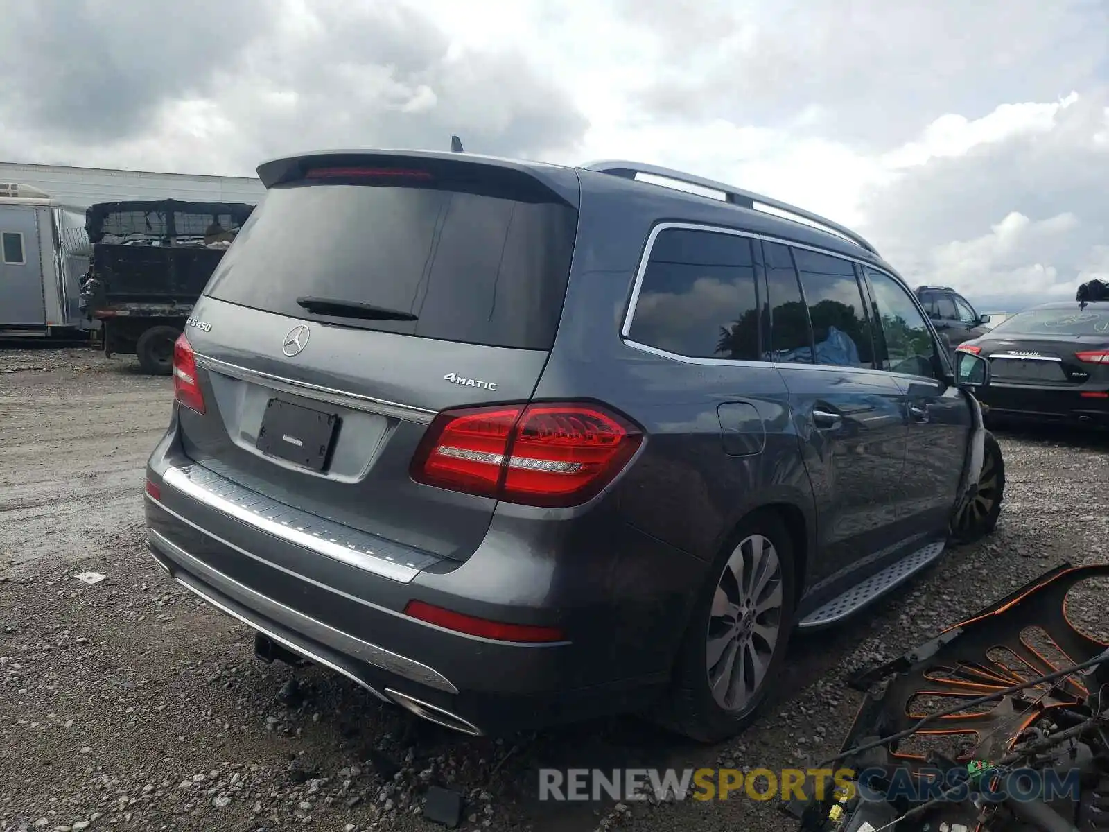 4 Photograph of a damaged car 4JGDF6EE3KB233252 MERCEDES-BENZ GLS-CLASS 2019