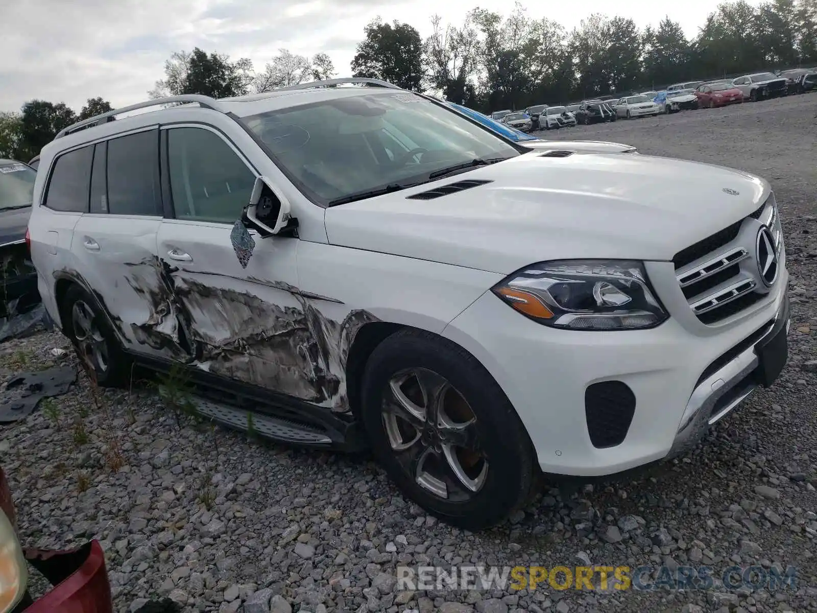 1 Photograph of a damaged car 4JGDF6EE3KB234305 MERCEDES-BENZ GLS-CLASS 2019