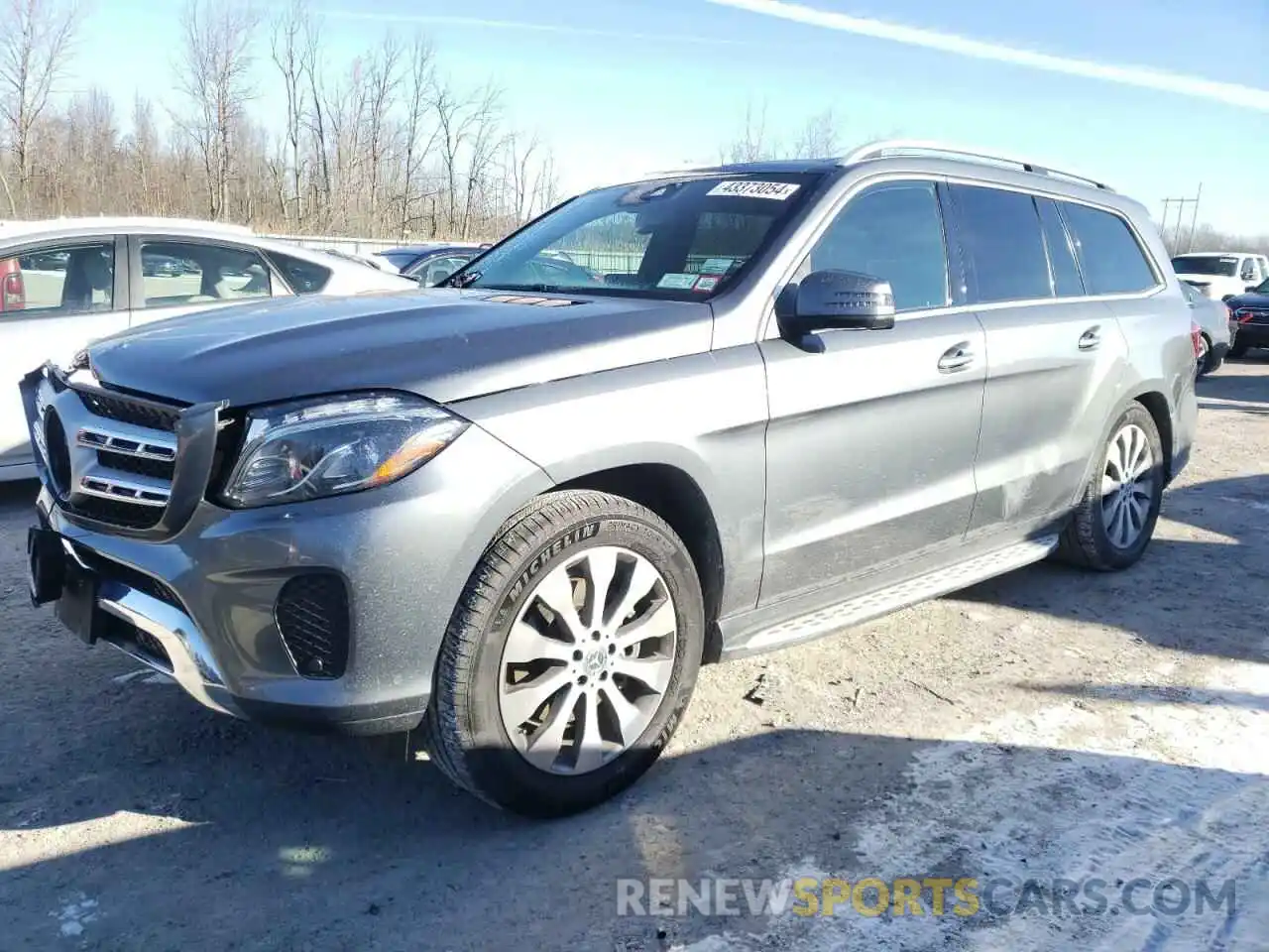 1 Photograph of a damaged car 4JGDF6EE3KB236541 MERCEDES-BENZ GLS-CLASS 2019