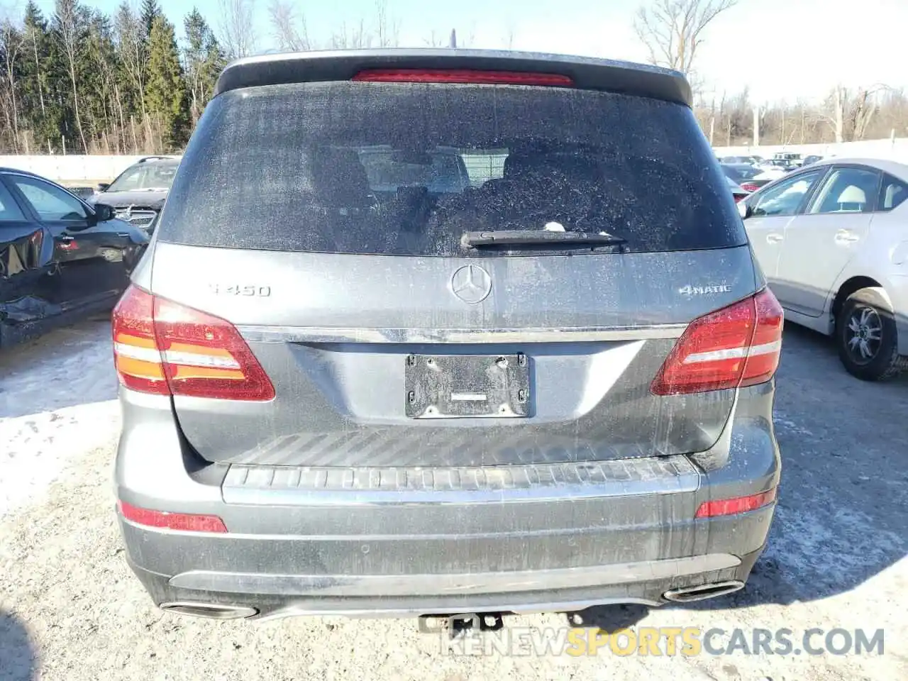 6 Photograph of a damaged car 4JGDF6EE3KB236541 MERCEDES-BENZ GLS-CLASS 2019