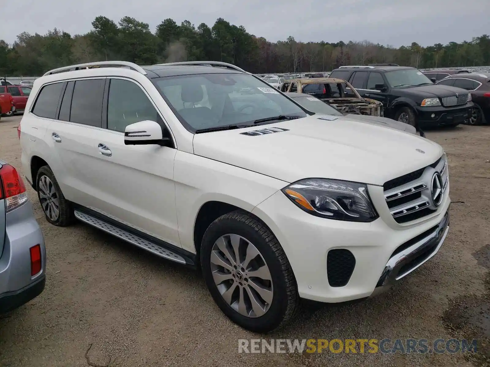 1 Photograph of a damaged car 4JGDF6EE3KB237480 MERCEDES-BENZ GLS-CLASS 2019