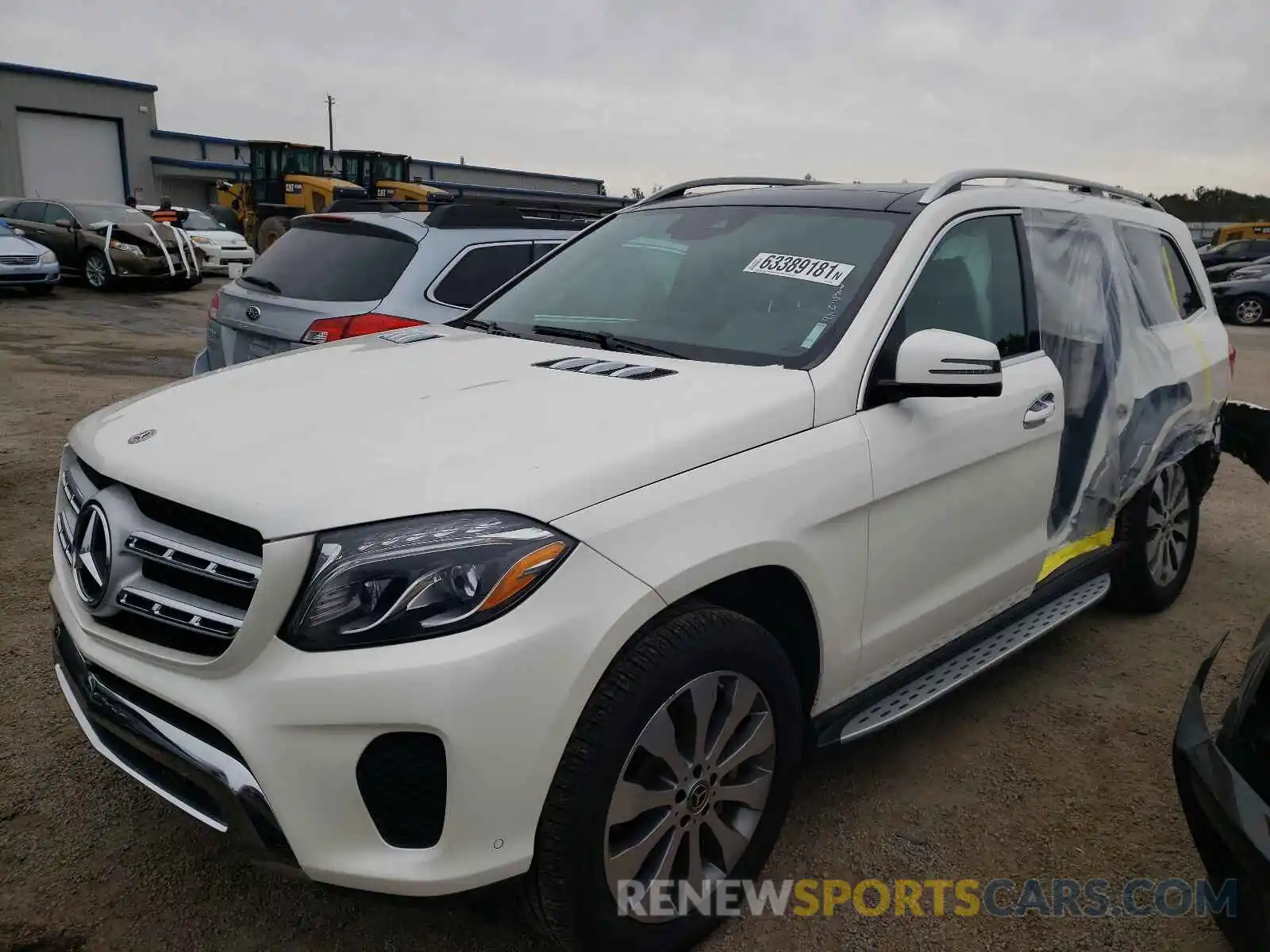 2 Photograph of a damaged car 4JGDF6EE3KB237480 MERCEDES-BENZ GLS-CLASS 2019