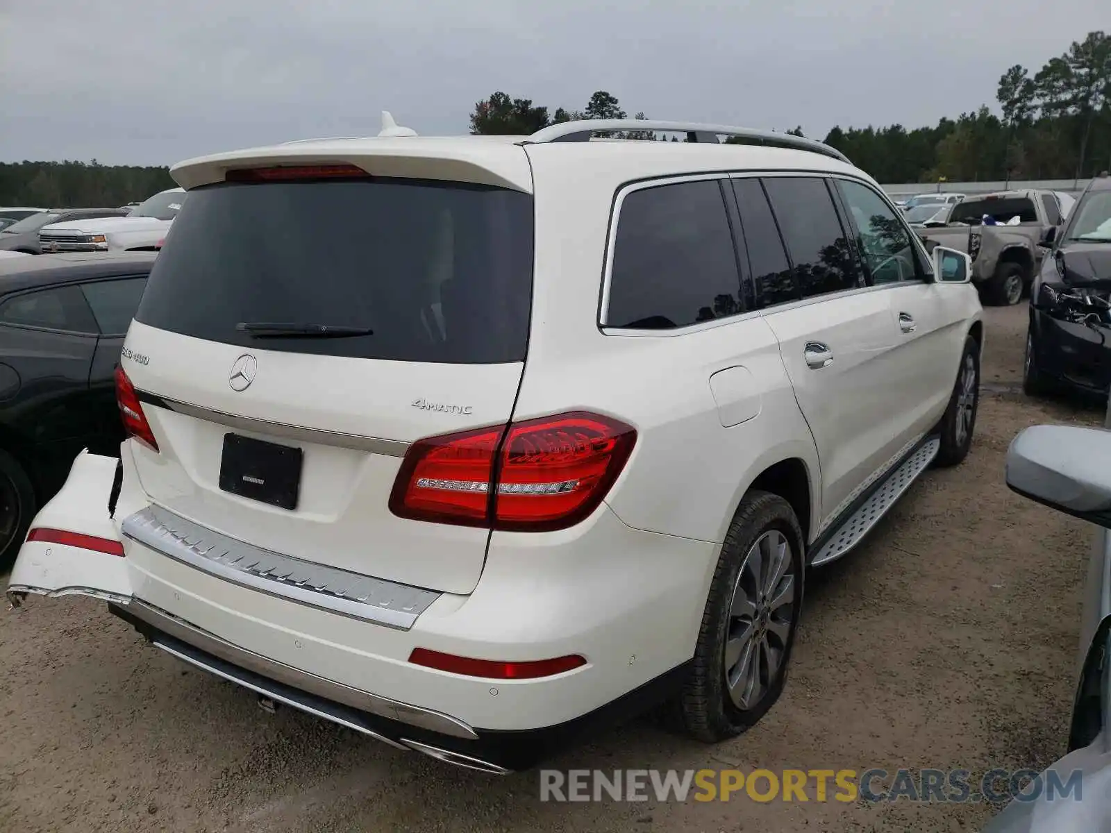 4 Photograph of a damaged car 4JGDF6EE3KB237480 MERCEDES-BENZ GLS-CLASS 2019