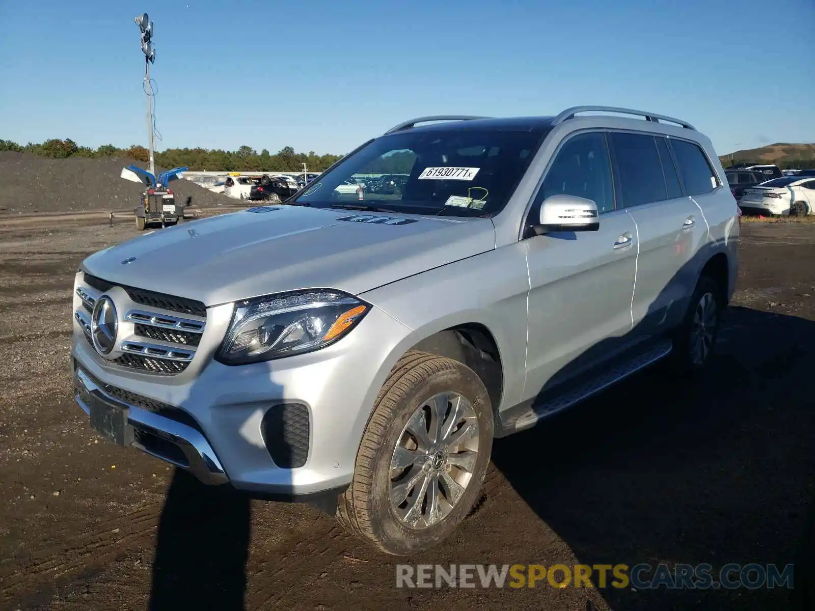 2 Photograph of a damaged car 4JGDF6EE4KB224012 MERCEDES-BENZ GLS-CLASS 2019