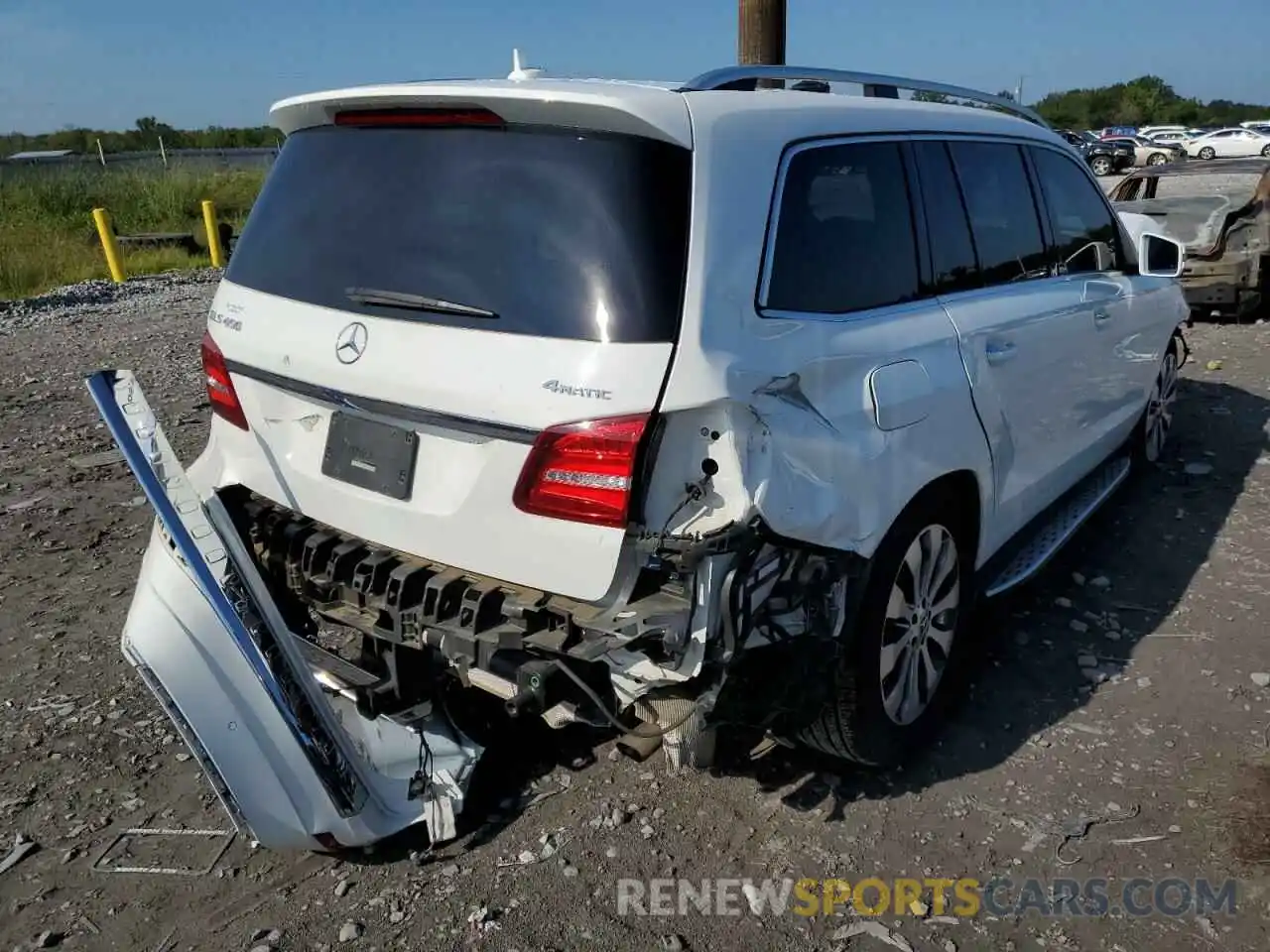 4 Photograph of a damaged car 4JGDF6EE4KB227217 MERCEDES-BENZ GLS-CLASS 2019