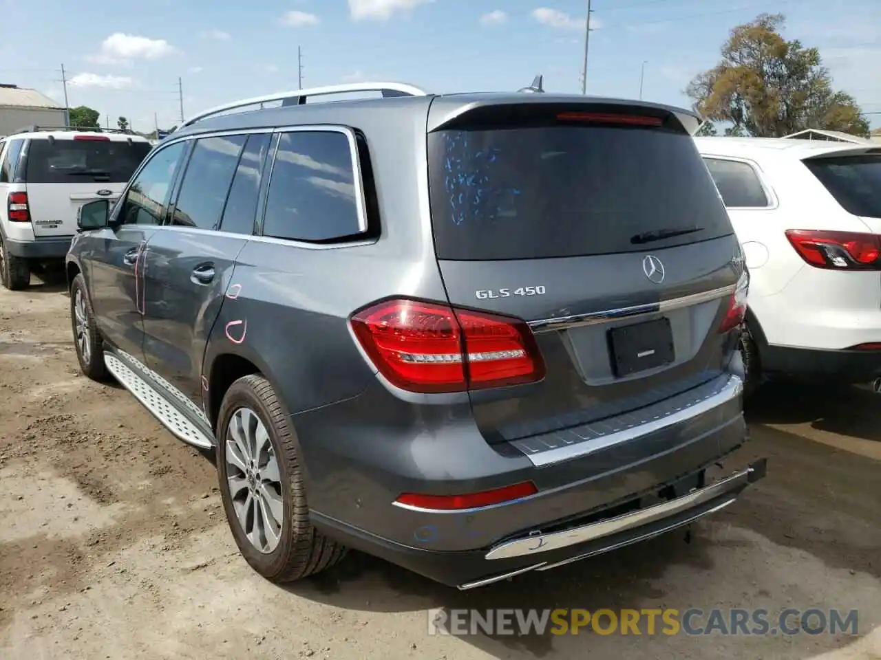 3 Фотография поврежденного автомобиля 4JGDF6EE4KB227220 MERCEDES-BENZ GLS-CLASS 2019