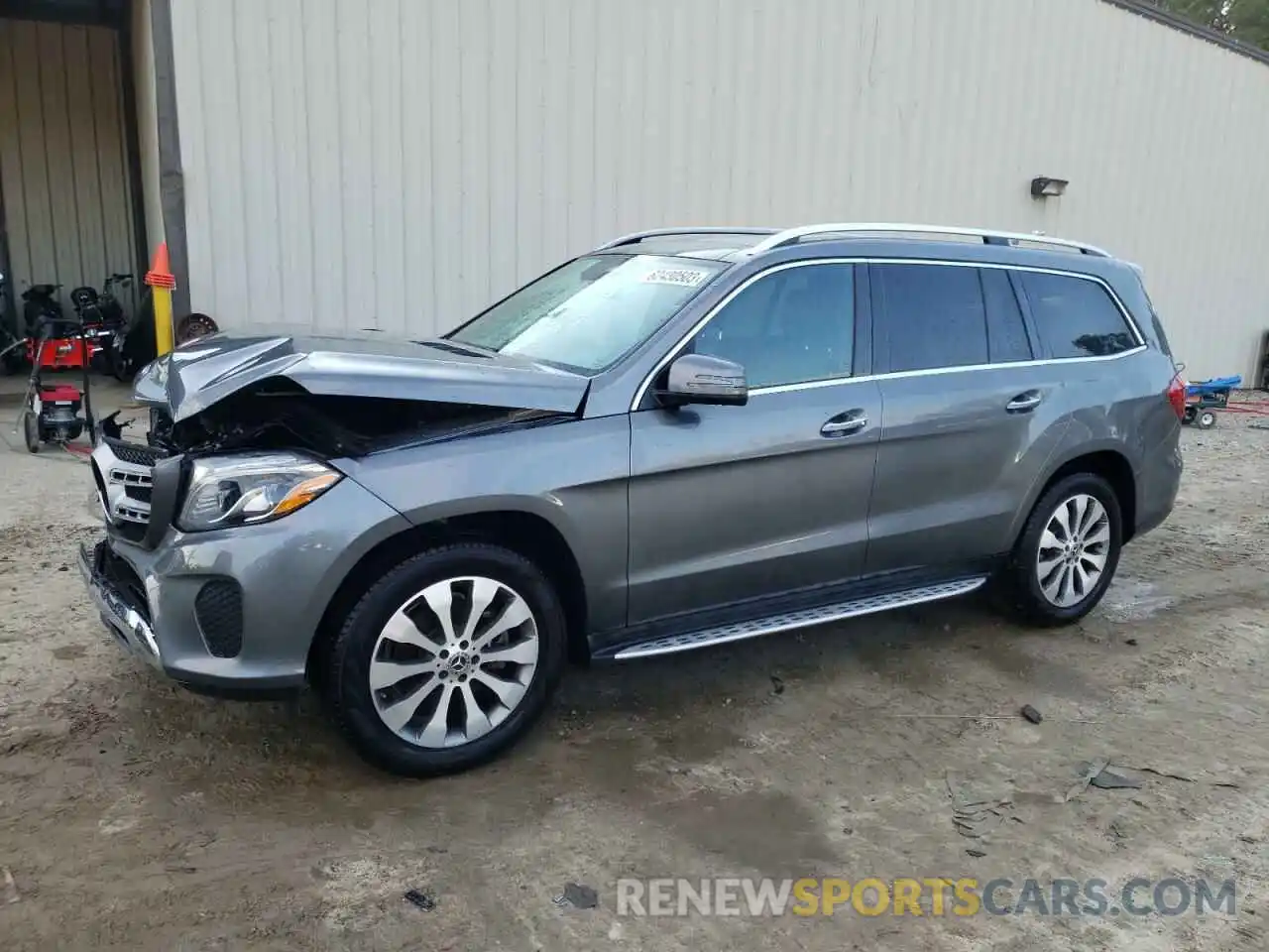 1 Photograph of a damaged car 4JGDF6EE4KB234068 MERCEDES-BENZ GLS-CLASS 2019