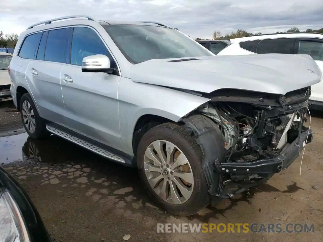 1 Photograph of a damaged car 4JGDF6EE4KB236385 MERCEDES-BENZ GLS-CLASS 2019