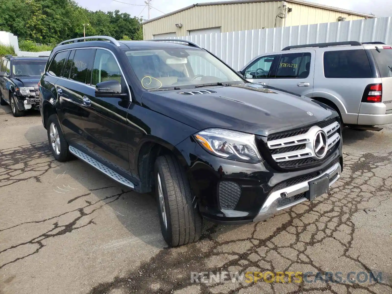 1 Photograph of a damaged car 4JGDF6EE5KB213018 MERCEDES-BENZ GLS-CLASS 2019