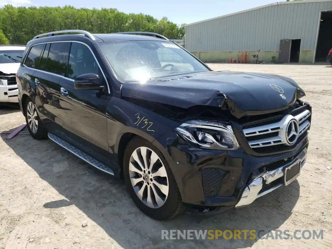 1 Photograph of a damaged car 4JGDF6EE5KB219501 MERCEDES-BENZ GLS-CLASS 2019