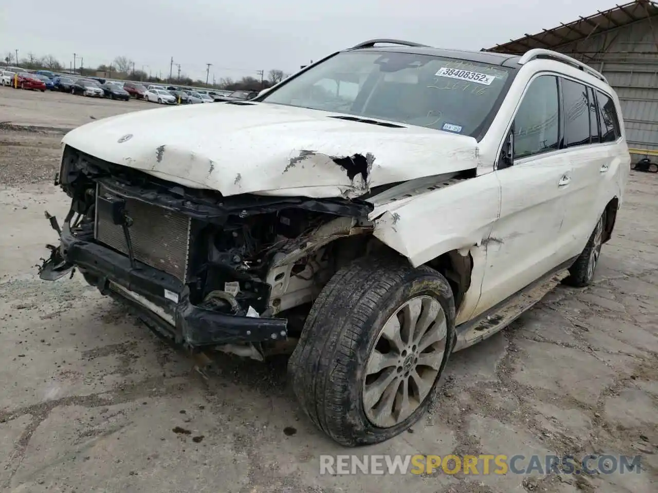 2 Photograph of a damaged car 4JGDF6EE5KB226416 MERCEDES-BENZ GLS-CLASS 2019