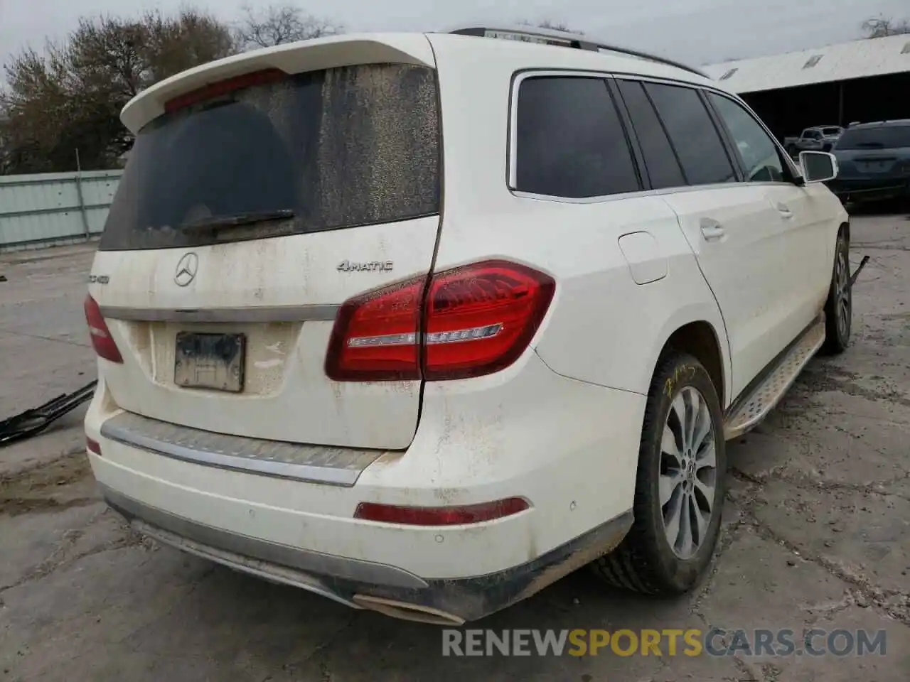 4 Photograph of a damaged car 4JGDF6EE5KB226416 MERCEDES-BENZ GLS-CLASS 2019