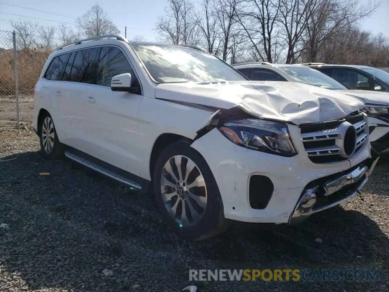 1 Photograph of a damaged car 4JGDF6EE5KB226917 MERCEDES-BENZ GLS-CLASS 2019