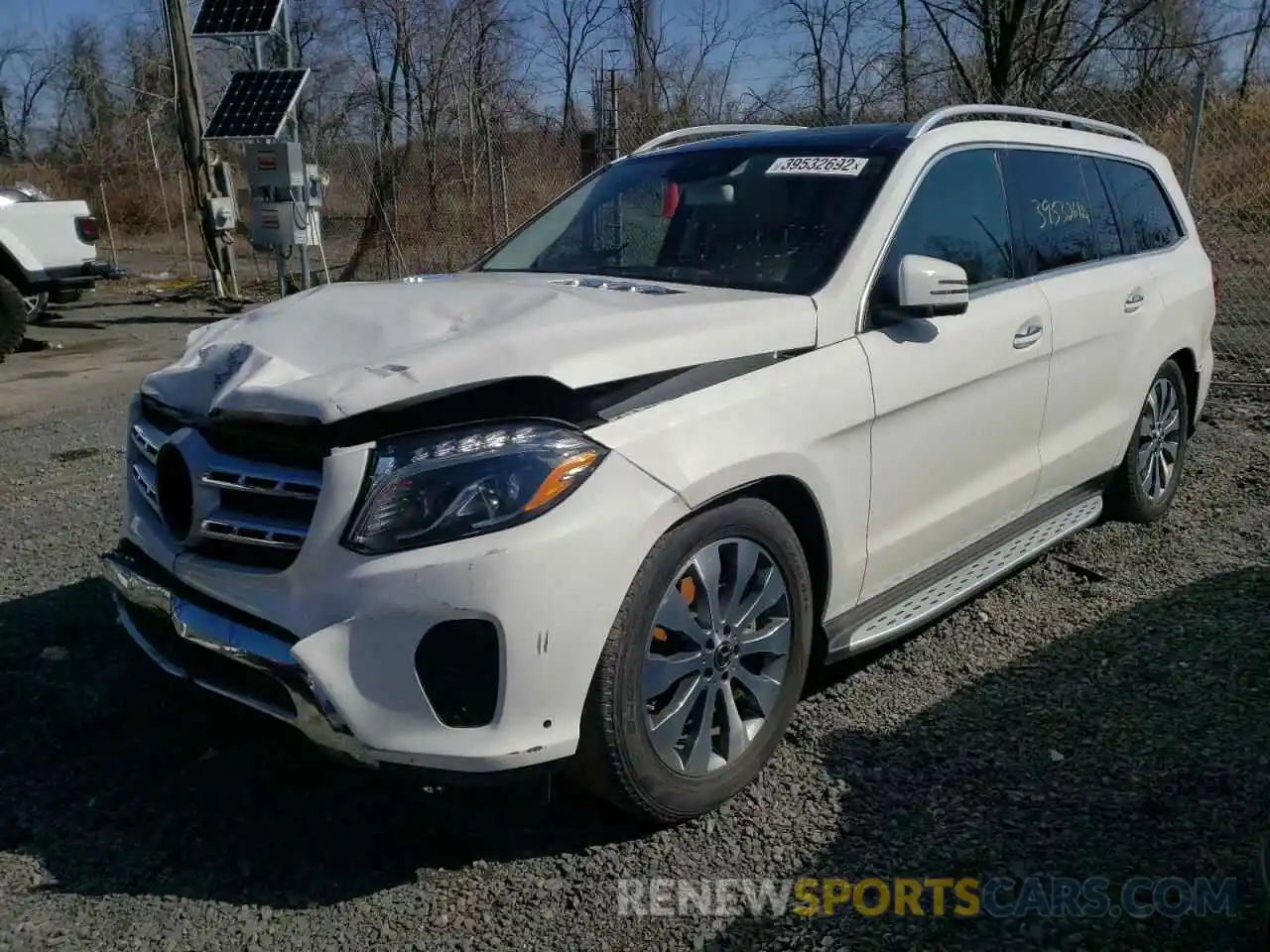 2 Photograph of a damaged car 4JGDF6EE5KB226917 MERCEDES-BENZ GLS-CLASS 2019