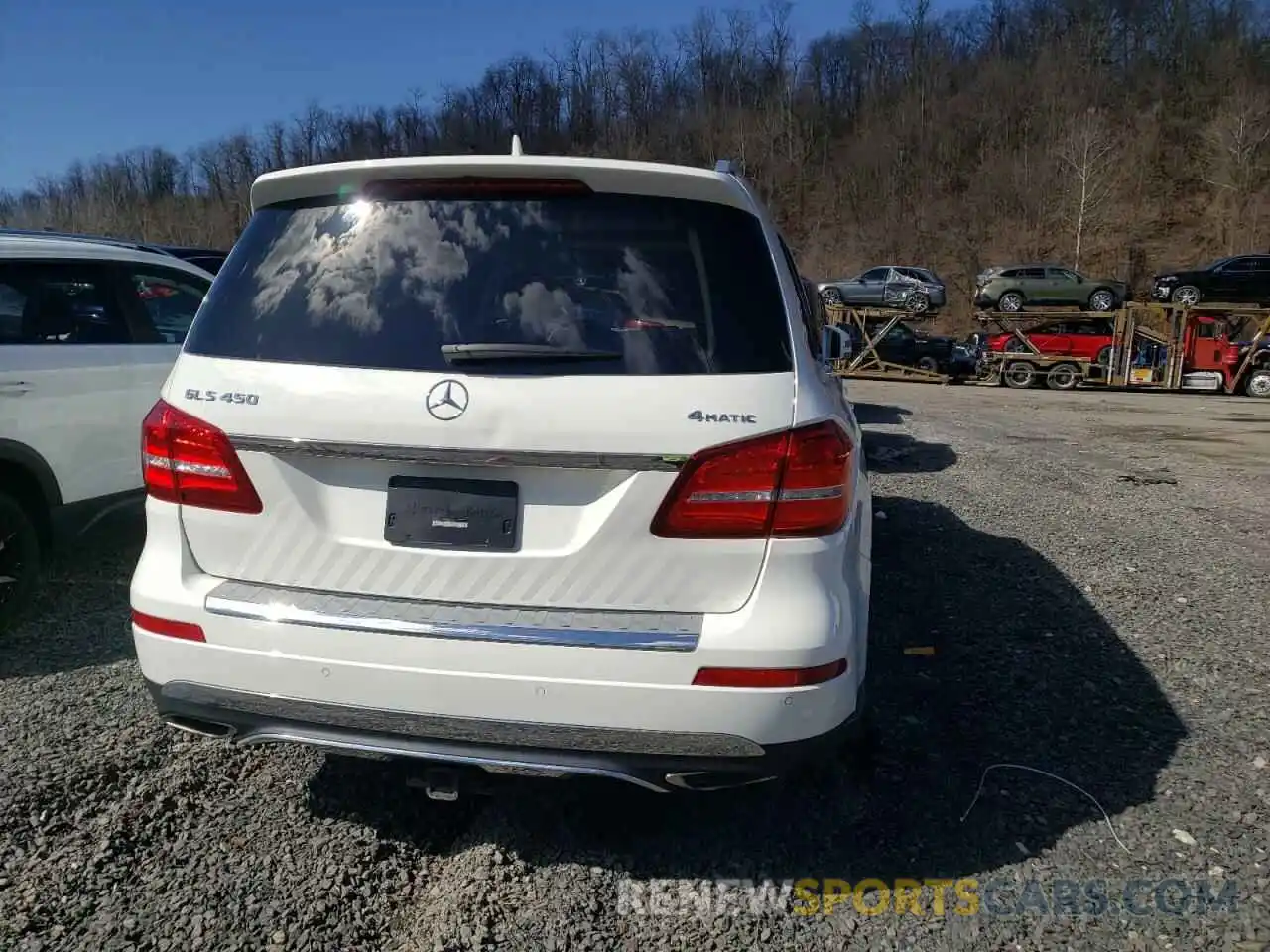 9 Photograph of a damaged car 4JGDF6EE5KB226917 MERCEDES-BENZ GLS-CLASS 2019