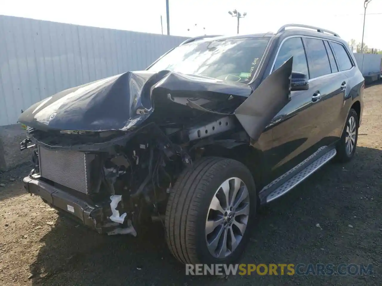 2 Photograph of a damaged car 4JGDF6EE5KB231843 MERCEDES-BENZ GLS-CLASS 2019