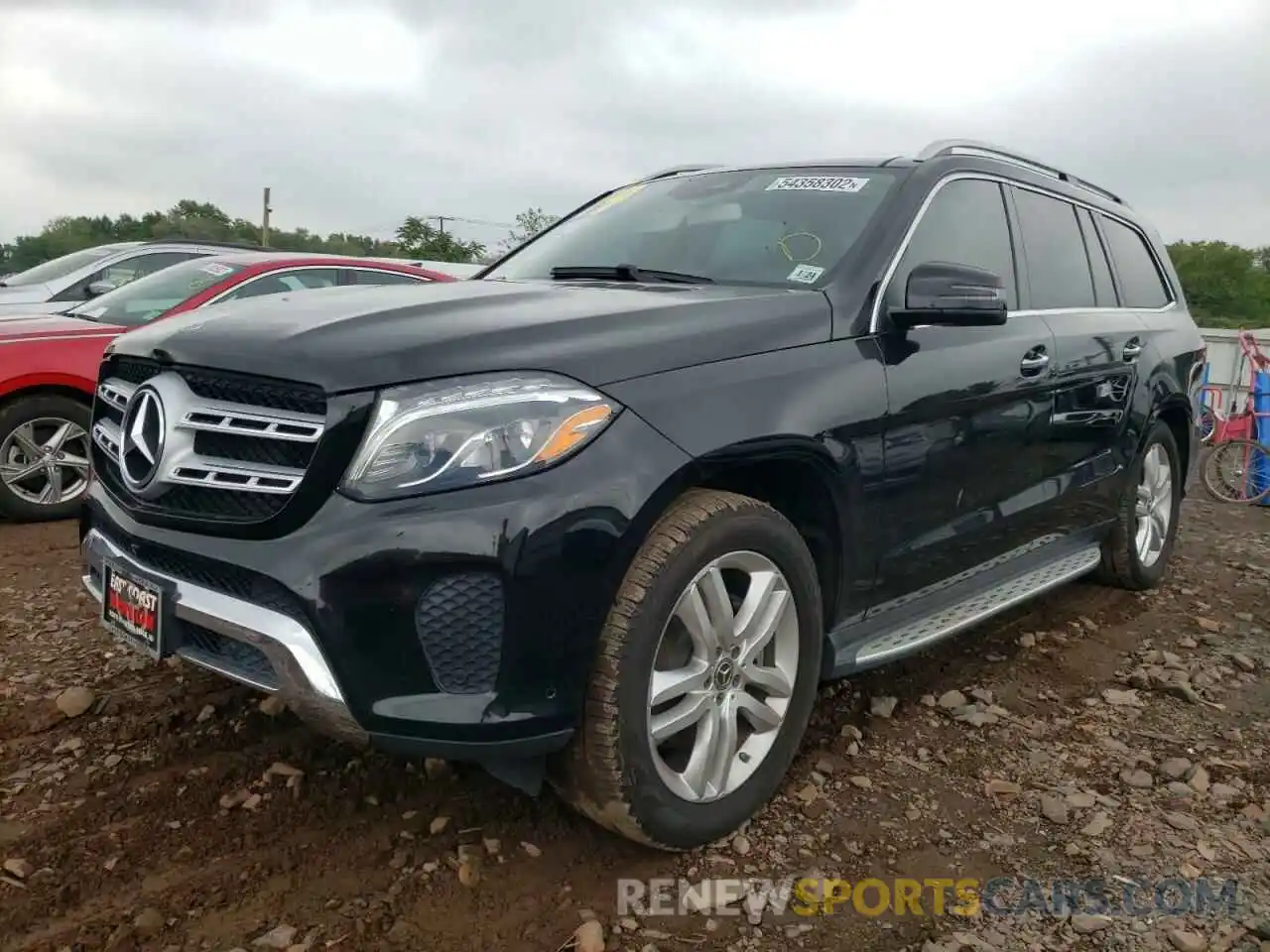 2 Photograph of a damaged car 4JGDF6EE5KB232071 MERCEDES-BENZ GLS-CLASS 2019