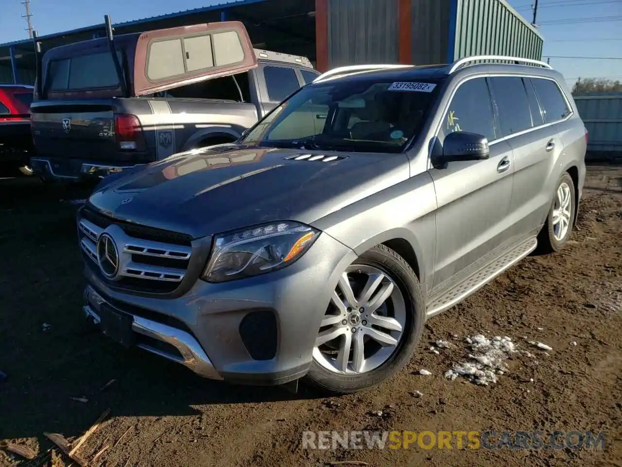 2 Photograph of a damaged car 4JGDF6EE5KB234841 MERCEDES-BENZ GLS-CLASS 2019