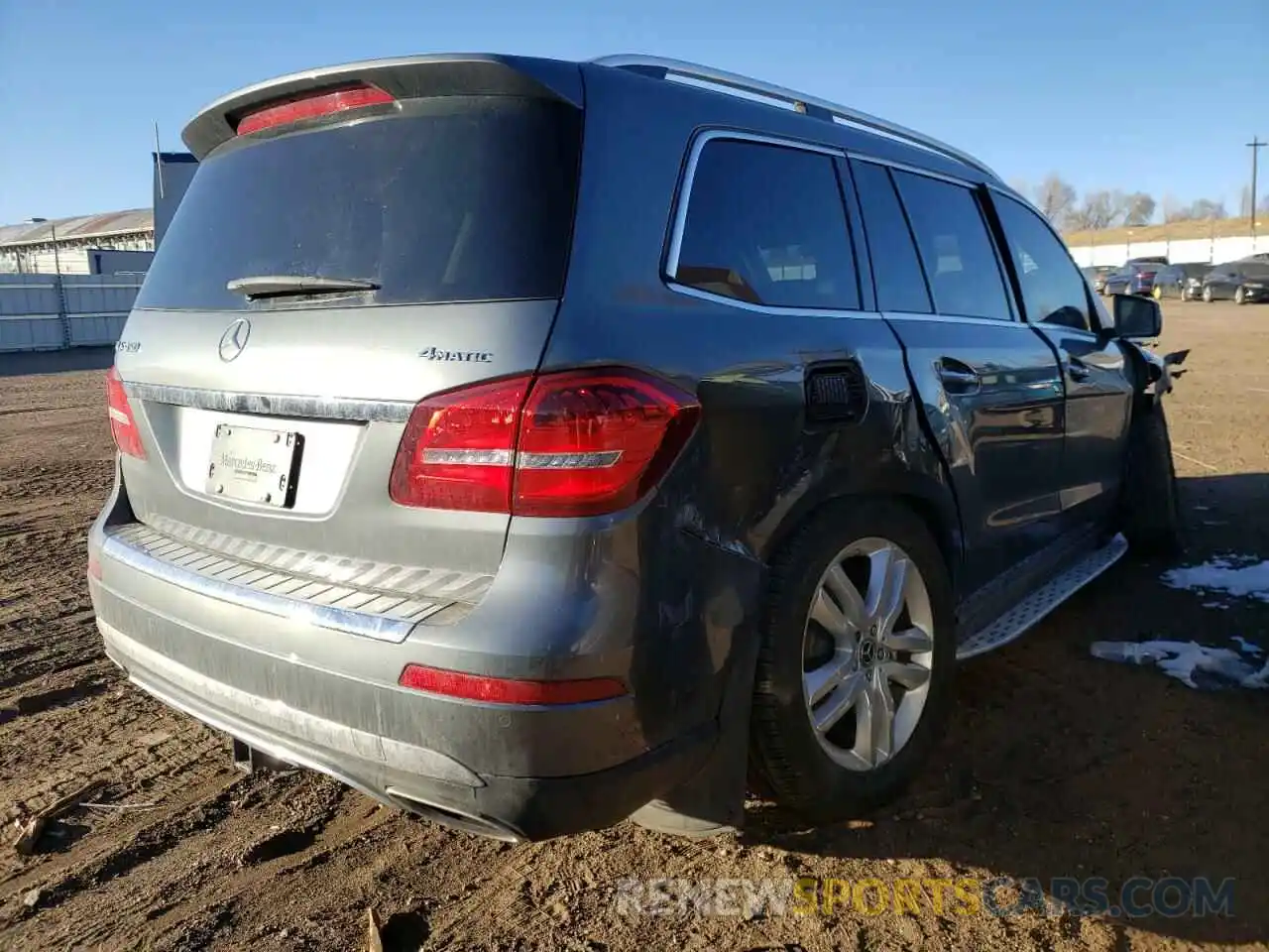 4 Photograph of a damaged car 4JGDF6EE5KB234841 MERCEDES-BENZ GLS-CLASS 2019