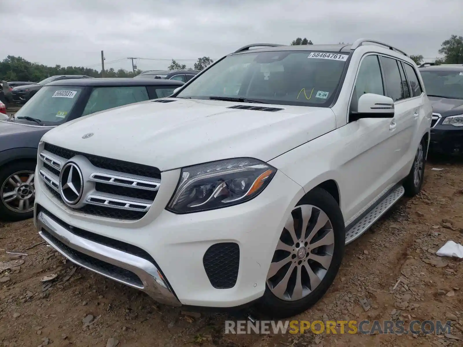 2 Photograph of a damaged car 4JGDF6EE5KB236475 MERCEDES-BENZ GLS-CLASS 2019