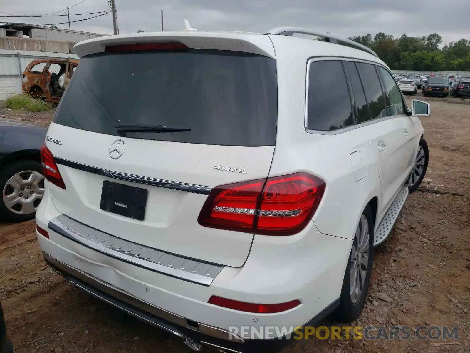 4 Photograph of a damaged car 4JGDF6EE5KB236475 MERCEDES-BENZ GLS-CLASS 2019