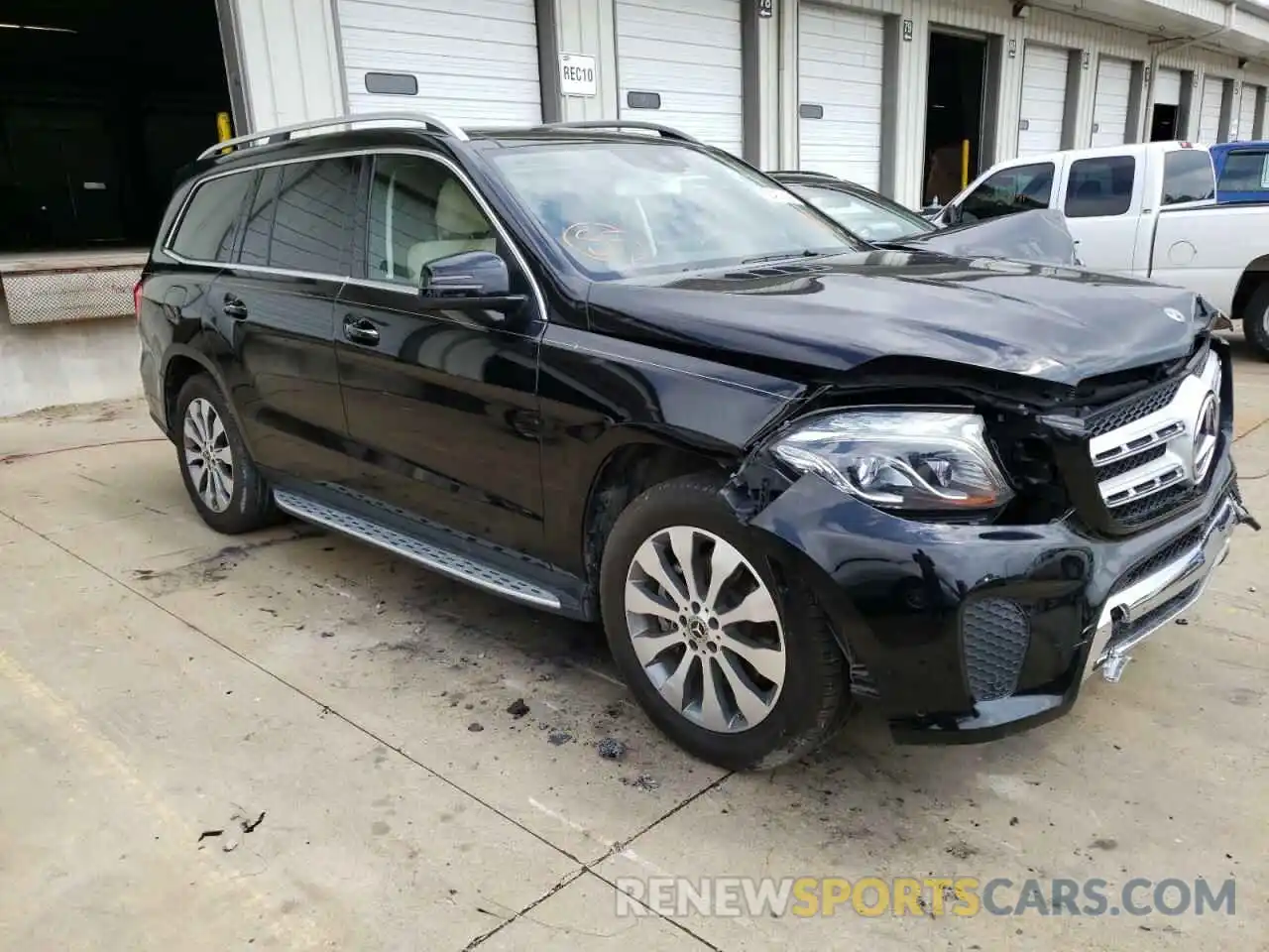 1 Photograph of a damaged car 4JGDF6EE6KB204246 MERCEDES-BENZ GLS-CLASS 2019